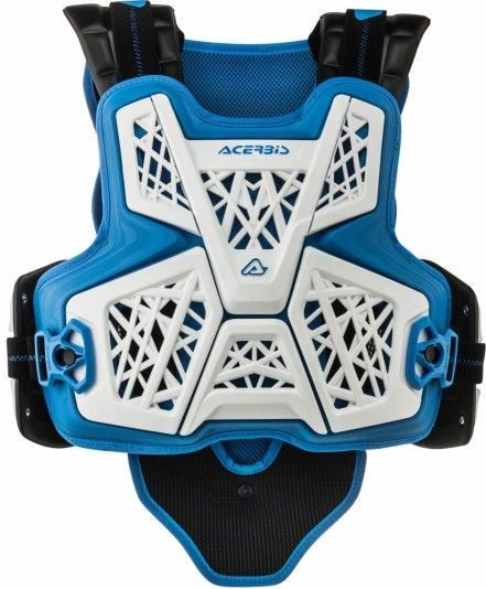 Vesta Protectie Moto Jump White/Blue