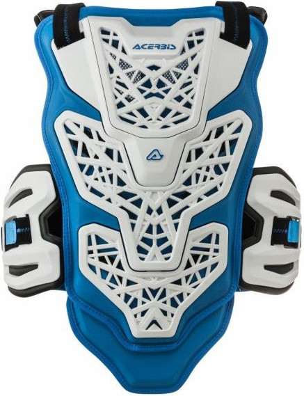 Vesta Protectie Moto Jump White/Blue