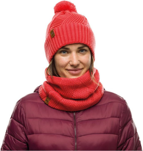 Caciula Knitted & Polar Raisa Blossom Red