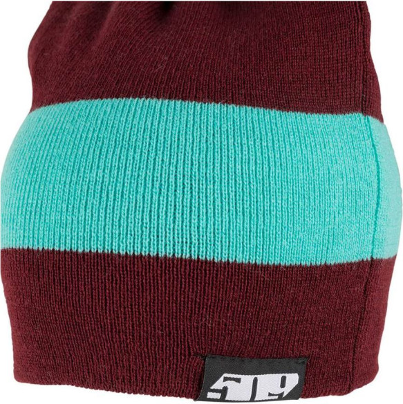 Caciula Trip Pom Maroon Teal