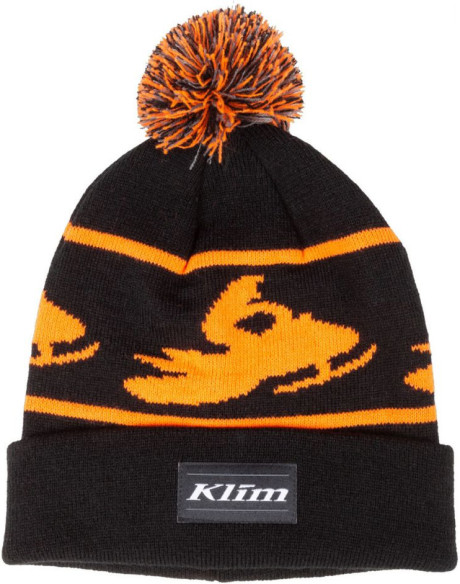 Caciula Bomber Beanie Strike Orange