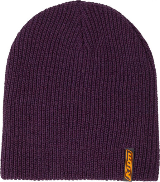 Caciula Core Beanie Deep Purple Strike Orange