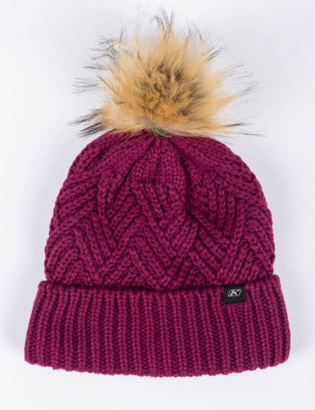 Caciula Chevron Pom Raspberry Radiance 24