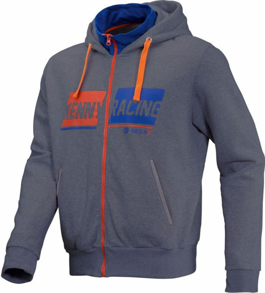 Hanorac Sweat Basic Gray/Orange