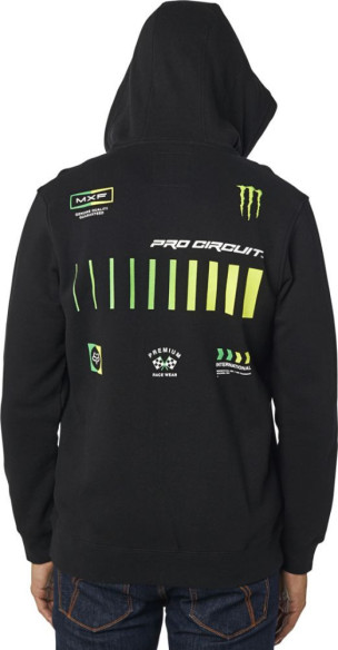 Hanorac Pro Circuit Zip Negru