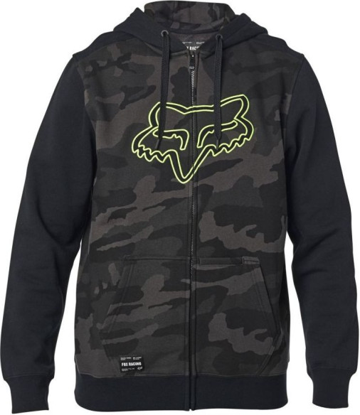 Hanorac Destrakt Zip Camo/Negru