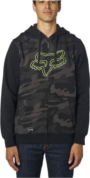 Hanorac Destrakt Zip Camo/Negru