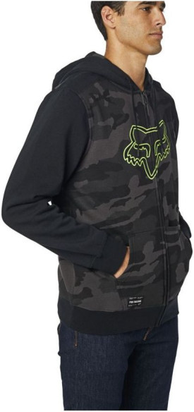 Hanorac Destrakt Zip Camo/Negru