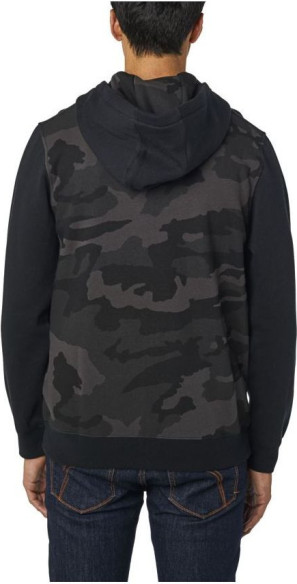 Hanorac Destrakt Zip Camo/Negru