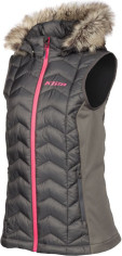 Vesta Dama Mid Layer Arise Asphalt Knockout Pink