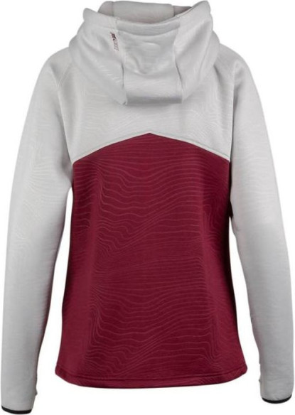 Hanorac Dama Tech Zip Hoodie Cement Gray