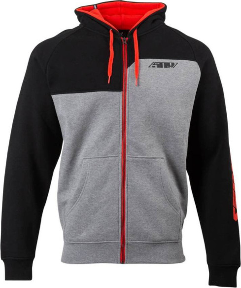 Hanorac R-Series Full Zip Hoodie Racing Red
