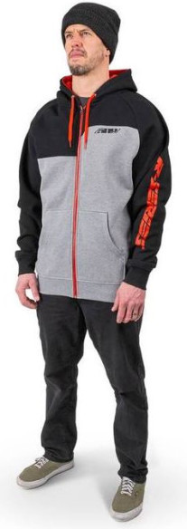 Hanorac R-Series Full Zip Hoodie Racing Red