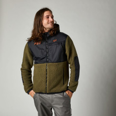 Geaca Dayton Zip Fleece Fat Green