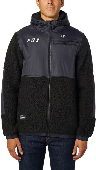Geaca Dayton Zip Fleece Black