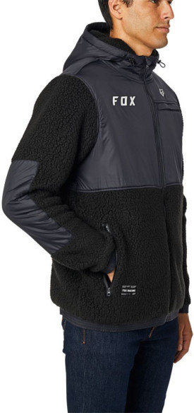 Geaca Dayton Zip Fleece Black