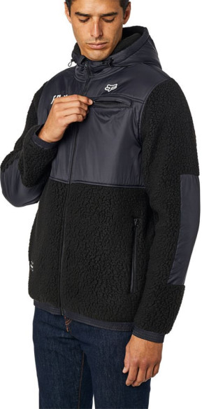 Geaca Dayton Zip Fleece Black