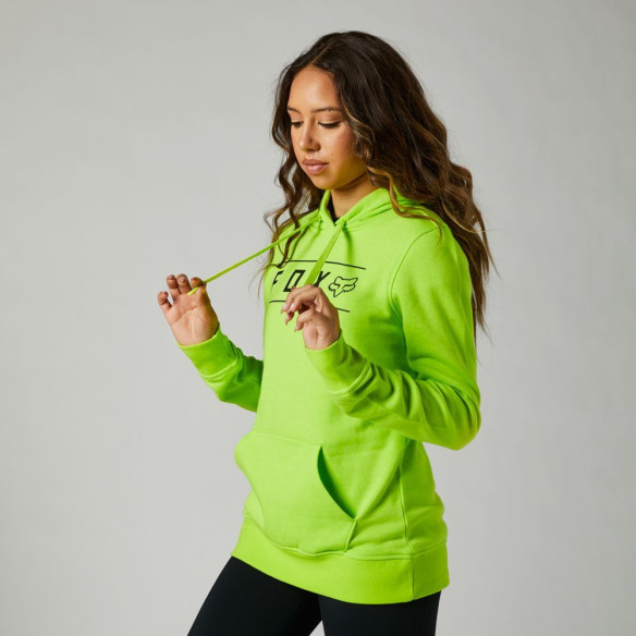 Hanorac Dama Pinnacle PO Fleece Fluo Yellow