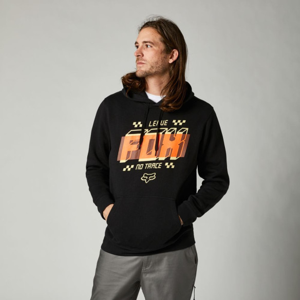 Hanorac Fullstop Pullover Fleece Black