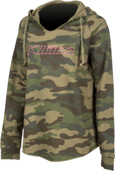Hanorac Dama Coast Forest Camo/Knockout Pink