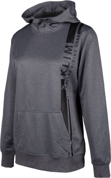 Hanorac Dama Heathered Gray/Black