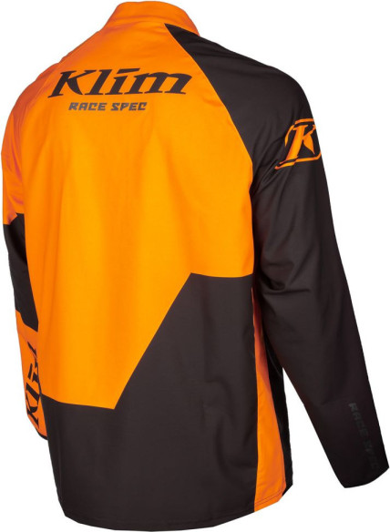 Hanorac Revolt 1/4 Zip Black/Strike Orange
