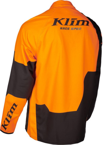 Hanorac Revolt 1/4 Zip Black/Strike Orange
