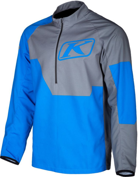 Hanorac Revolt 1/4 Zip Electric Blue Lemonade/Castlerock