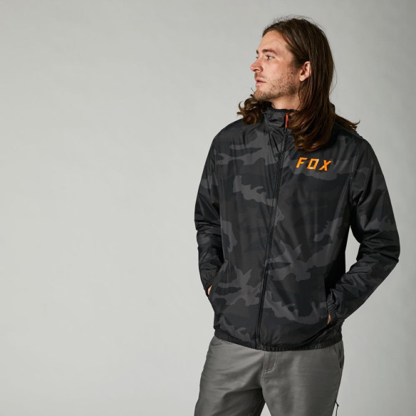 Geaca Clean Up WindBreaker Black Camo