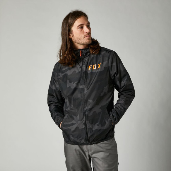 Geaca Clean Up WindBreaker Black Camo