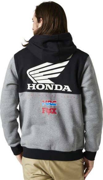 Hanorac Honda Wing Pullover Heather Graphite