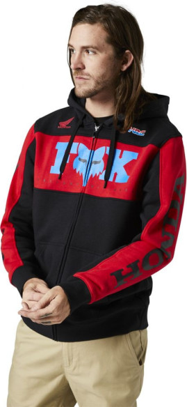 Hanorac Honda Zip Black/Red