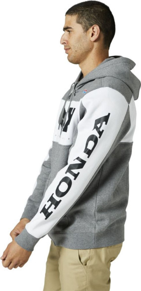 Hanorac Honda Zip Heather Graphite
