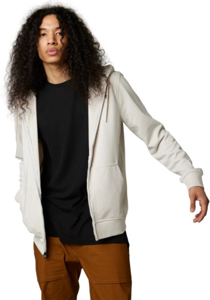 Hanorac No Contest Zip Fleece Vin White 23