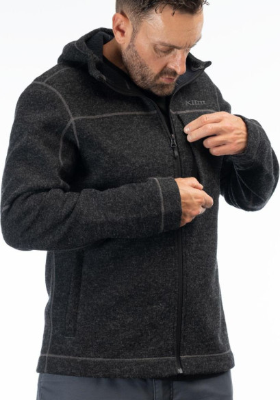 Hanorac Bighorn Canyon Wool Fleece Black Heather 24