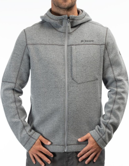 Hanorac Bighorn Canyon Wool Fleece Monument Heather 24