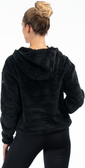 Hanorac Cascade 1/4 Zip Crop Black 24