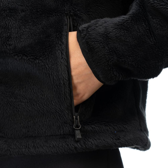 Hanorac Cascade 1/4 Zip Crop Black 24