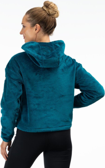 Hanorac Cascade 1/4 Zip Crop Deep Lagoon 24