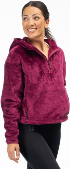 Hanorac Cascade 1/4 Zip Crop Raspberry Radiance 24