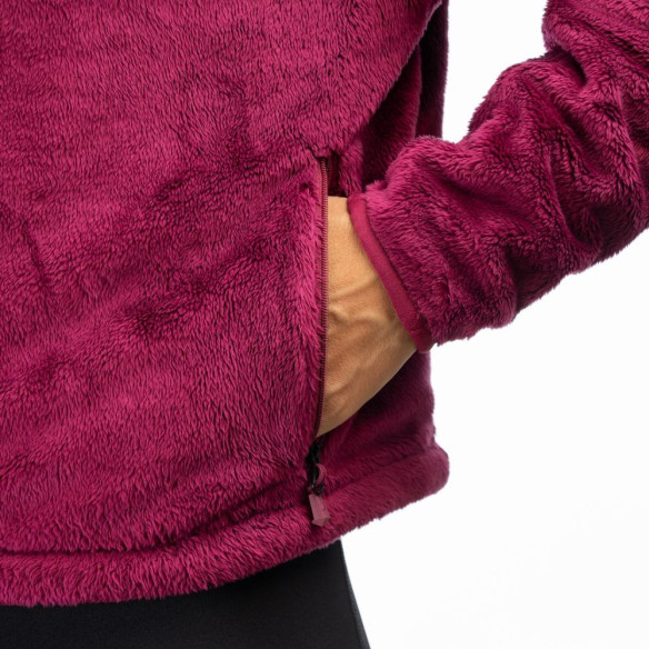 Hanorac Cascade 1/4 Zip Crop Raspberry Radiance 24