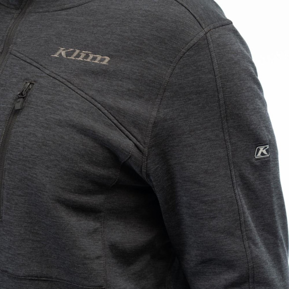 Hanorac Echo Wool Fleece Black 24
