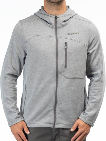 Hanorac Echo Wool Fleece Castlerock Heather 24