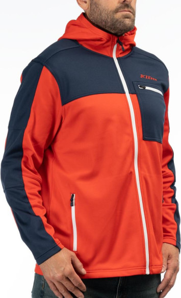 Hanorac Glacier Fiery Red/Dress Blues 24