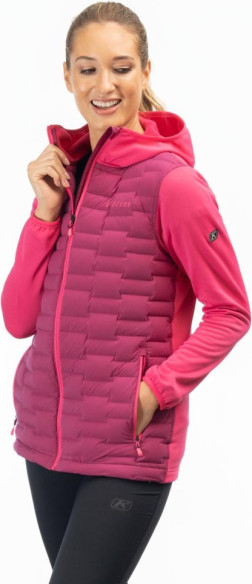 Hanorac Luna Stretch Down Hybrid Raspberry Radiance/Punch Pink 24