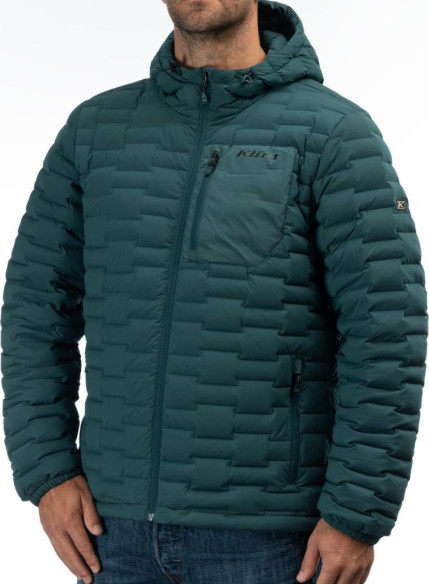 Geaca Boulder Stretch Down Hooded Black 24
