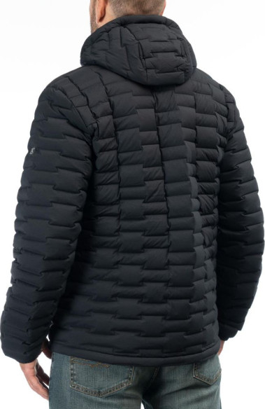 Geaca Boulder Stretch Down Hooded Black 24