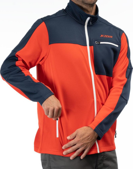 Jacheta Glacier Fiery Red/Dress Blues 24