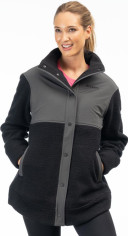 Geaca High Pile Mountain Fleece Black/Asphalt 24