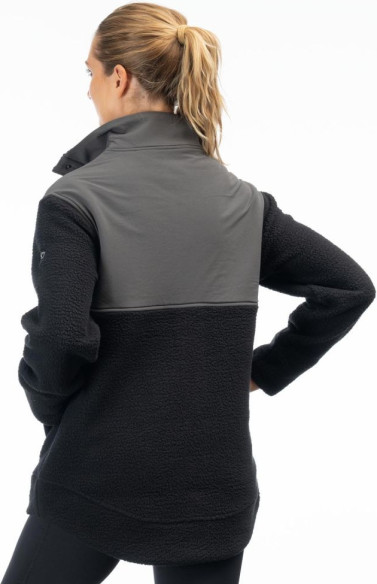 Geaca High Pile Mountain Fleece Black/Asphalt 24